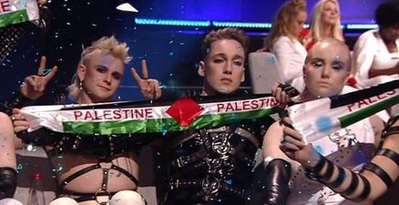 Iceland contestants protest Israeli occupation of Palestine during Eurovision