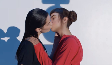 Calvin Klein apologies for ‘queerbaiting’ campaign featuring Bella Hadid kissing a robot