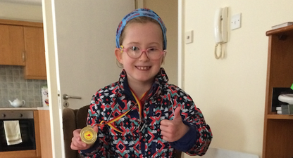 ‘She’s a little star of a girl’: Meet 9-year-old Cork triathlete Molly Marshall