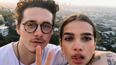 Security guards were forced to separate Brooklyn Beckham and Hana Cross this weekend