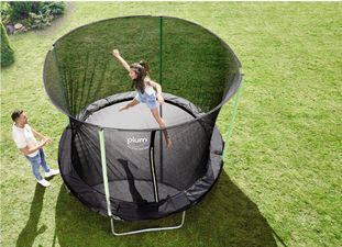 A 10ft trampoline is arriving into Aldi next week so GO, GO, GO