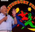 David Attenborough gives rousing speech about the environment at Glastonbury