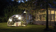 You can now buy a glamping dome for your back garden that fits about four people