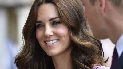 Kate Middleton is wearing the most STUNNING blue dress at Wimbledon right now