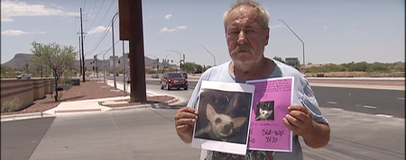 Man offers one-bedroom home as a reward for his missing dog