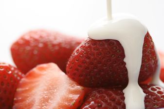 M&S is now selling pink gin CREAM for your strawberries, darling