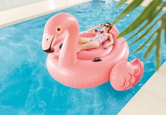 Aldi is selling a giant flamingo pool float for €25, and wow we need it