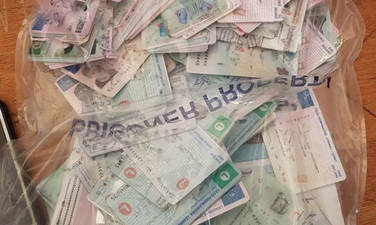 Gardaí share photo of all the IDs lost at Longitude and ah, lads