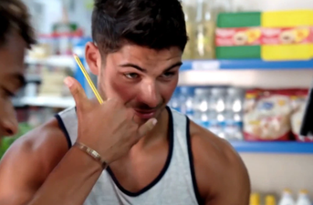 Anton’s shop assistant reappeared as Beach Club staff on Love Island last night