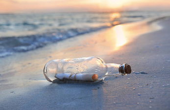 Boy finds message in a bottle that was thrown over ship in 1969
