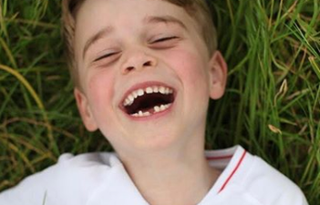 Kate Middleton shares new photos of Prince George to mark his sixth birthday