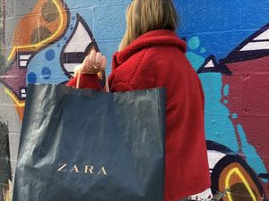 This gorgeous Zara cropped tie-dye denim jacket has been reduced to €20