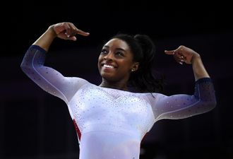 Simone Biles set to become first woman to perform triple double flip