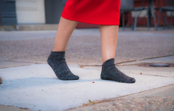 FINALLY! Reinforced sole socks mean you’ll never have sore feet on a night out again