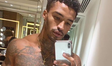 Michael Griffiths poses in handcuffs after police called to nightclub appearance