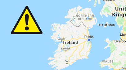Met Éireann has issued a weather warning for ten counties