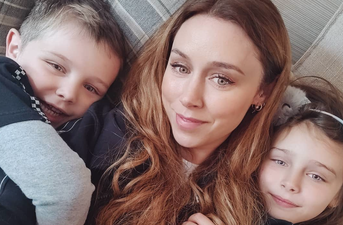 Una Healy and Ben Foden share photos from their son’s first day of school