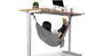 You can buy a hammock that goes under your desk at work and we need one ASAP