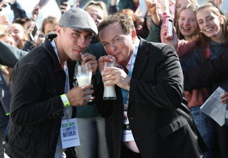 Greg O’Shea lands himself yet another job in RTÉ, drinks milk at the Ploughing