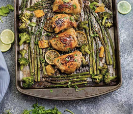 5 easy, peasy sheet one pan dinners that practically make themselves