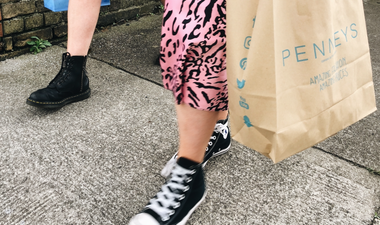 The fancy €15 Penneys blouse that could pass for a designer piece