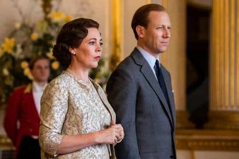 Olivia Colman says she ‘bloody well hopes’ she’s being paid the same as Tobias Menzies for The Crown