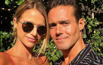 Vogue Williams shared a snap of her second wedding dress with a twist