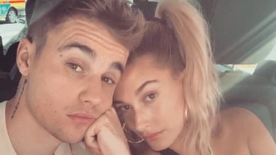 Hailey Bieber shares first look at her wedding gown and it is seriously stunning