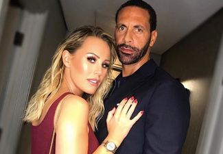 Kate Wright and Rio Ferdinand got married last week, and the wedding dress was UNREAL