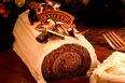 A Baileys chocolate Yule log is coming very soon and would you just look at it