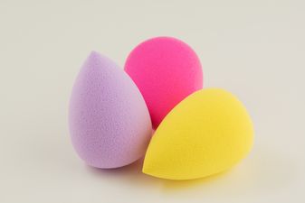 We found a really simple hack that will clean your beauty blender in one minute