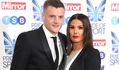 Rebekah Vardy posts tribute to husband Jamie after Coleen Rooney drama