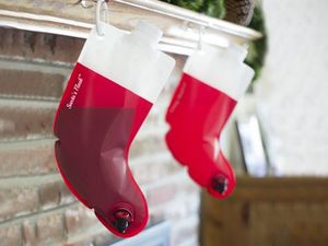 You can buy Christmas stockings filled with wine and unsurprisingly, they’re proving very popular