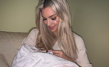 Rosanna Davison shares another glimpse of her daughter while thanking friends and fans