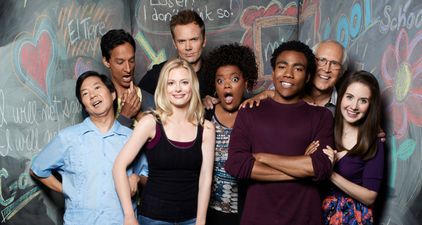 The cast of Community seem more than happy to do a movie