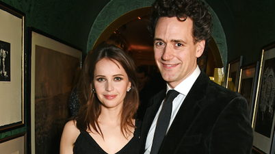 Felicity Jones and her husband Charles Guard are expecting their first child