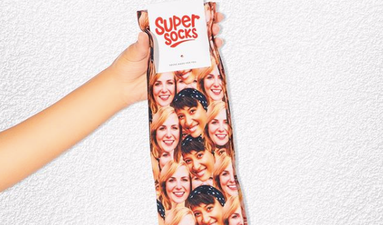 You can now get socks with your best friend’s face all over them at Arnotts, because why not