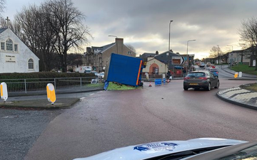 Trailer of Brussels sprouts overturns on Scottish road, ruins Christmas dinner