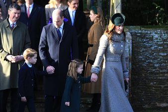 All the royal children sit in a different room during Christmas lunch