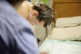 New mum feels incredibly guilty after getting her husband thrown out of delivery room