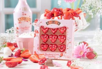 You can now buy Baileys Strawberries and Cream Chocolates in time for Valentine’s Day