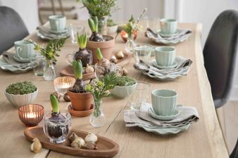 These new cups and saucers from Sostrene Grene are so pretty we want to host an afternoon tea right now