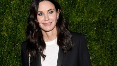 Courteney Cox just shared the CUTEST photo of her daughter and herself at their first dance