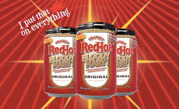 Frank’s RedHot Sauce is now selling Bloody Marys in a can and sorry, imagine