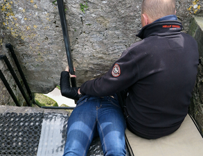 The kissing of the Blarney Stone has been postponed for the first time ever