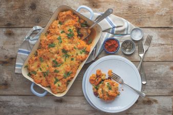 Enjoy a taste of the outdoors even when you’re stuck at home with this Mexican Sweet Potato Pie recipe from surfer Finn Ni Fhaolain