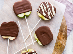 Feeling creative? Whip up some Butler’s chocolate apple lollipops, sure