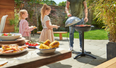 The George Foreman indoor/outdoor grill is the perfect BBQ for small spaces