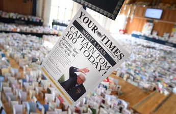 Army veteran Tom Moore promoted to Colonel as he celebrates 100th birthday