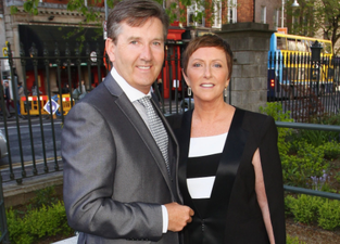 Daniel and Majella O’Donnell for tonight’s Late Late Show